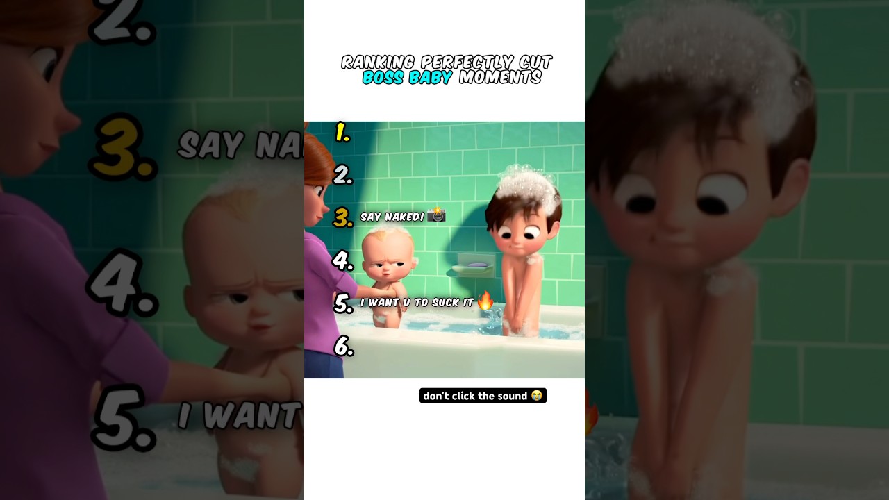 Top Boss Baby Moments Ranked
