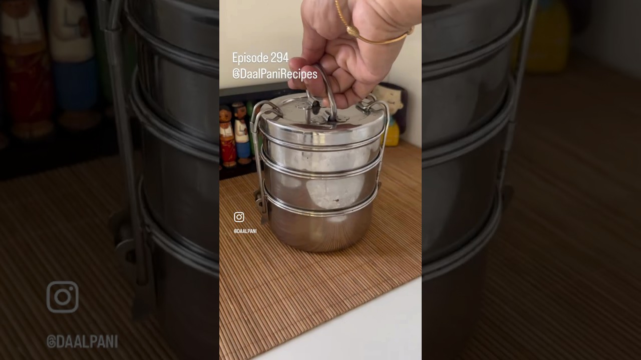 Lunchbox Episode 294: प्याज वाली रोटी, अचार, चावल और दूधी की दाल 🍽️