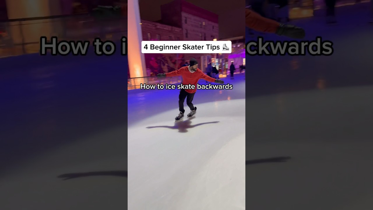 Master Backward Ice Skating Tips ❄️