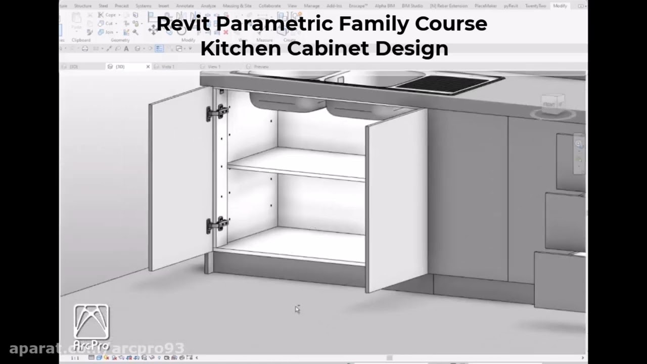 Revit Kitchen Cabinet Design Course – 75% OFF 🎓