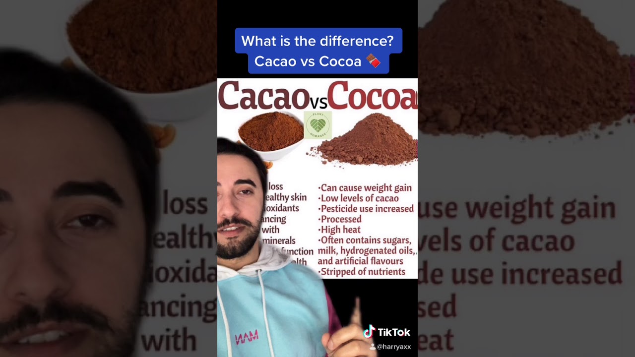 Cocoa vs Cacao: What's the Difference? 🍫