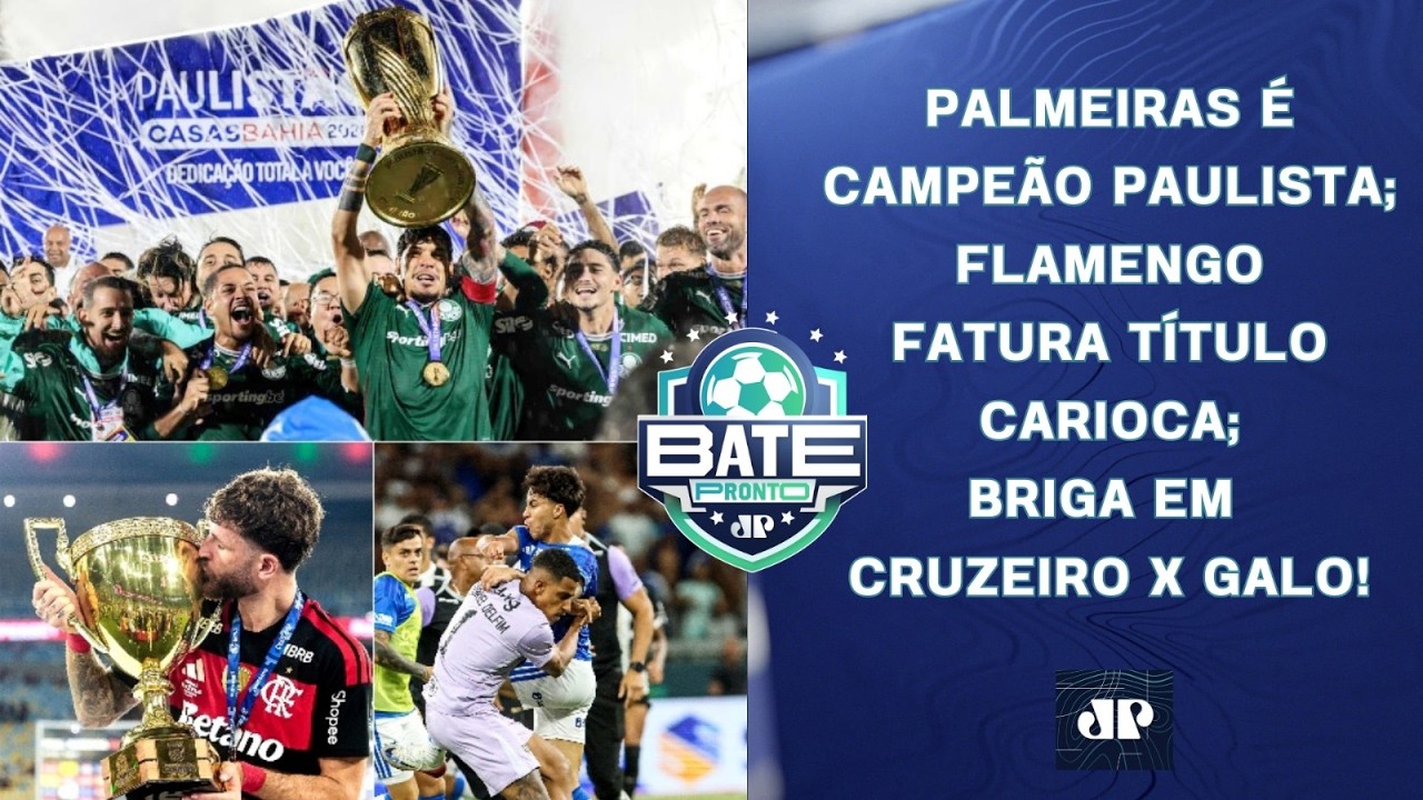 Palmeiras, Flamengo e Cruzeiro brilham nos Estaduais 🏆