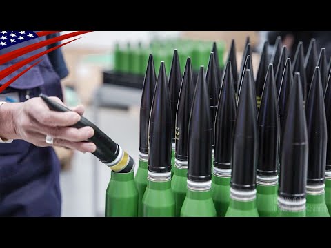 Oerlikon 35mm – Inside Factory & Rapid-Fire Anti-Air Gun in Action