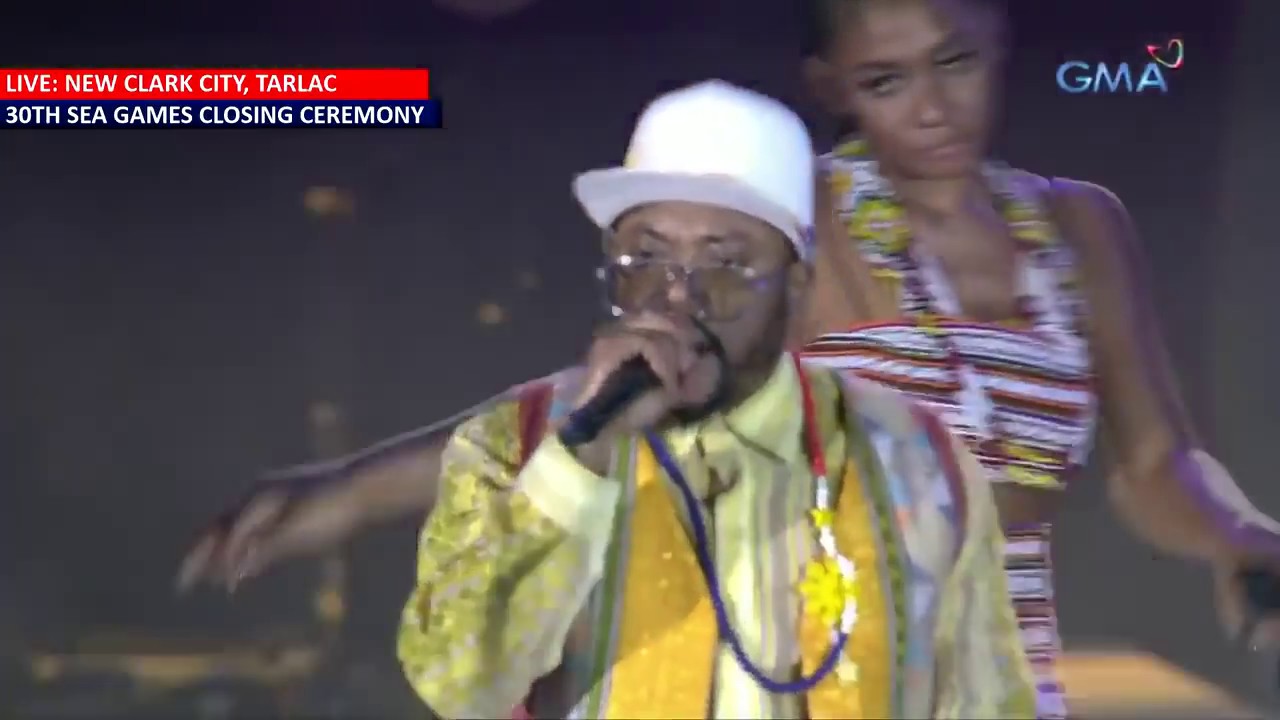 SEA Games 2019 Closing: Black Eyed Peas Perform 'Bebot' 🎶
