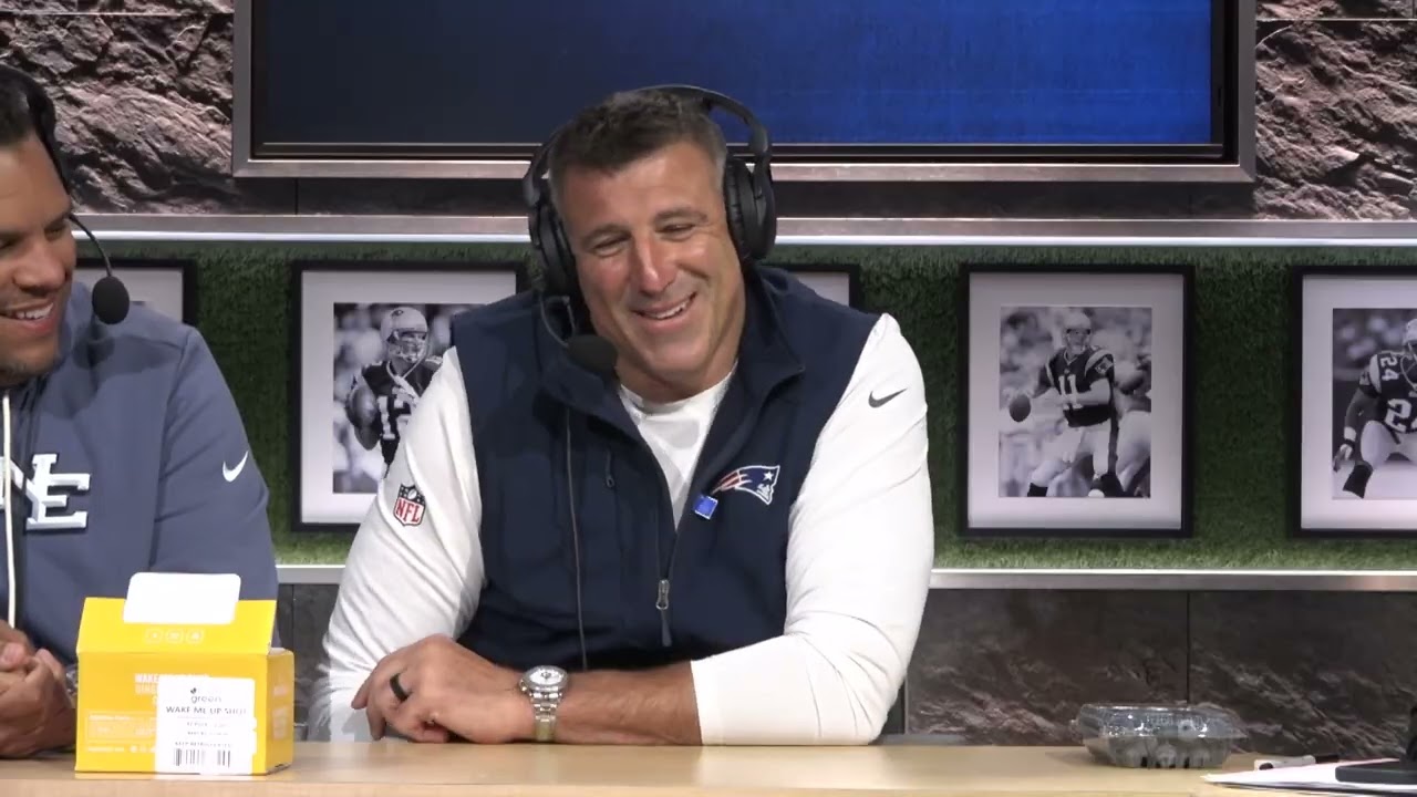 Mike Vrabel Discusses Patriots' Run Game Upgrades & Stefon Diggs' First Touchdown 🏈