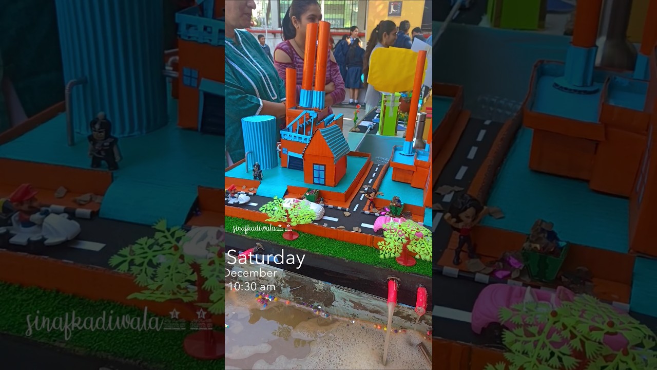 Discover Pollution Causes & Effects with a Stunning Miniature Model 🌍