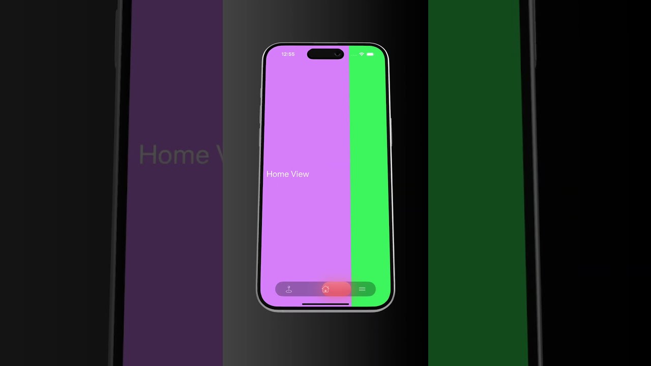 ๐ Custom Tab Bar with Glowing Effects in SwiftUI ๐
