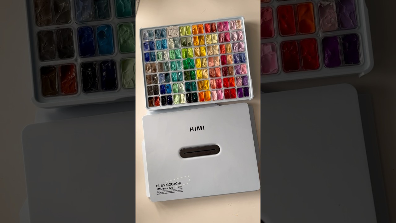Miya Himi Gouache Twin Cup Set - 112 Colors 🎨