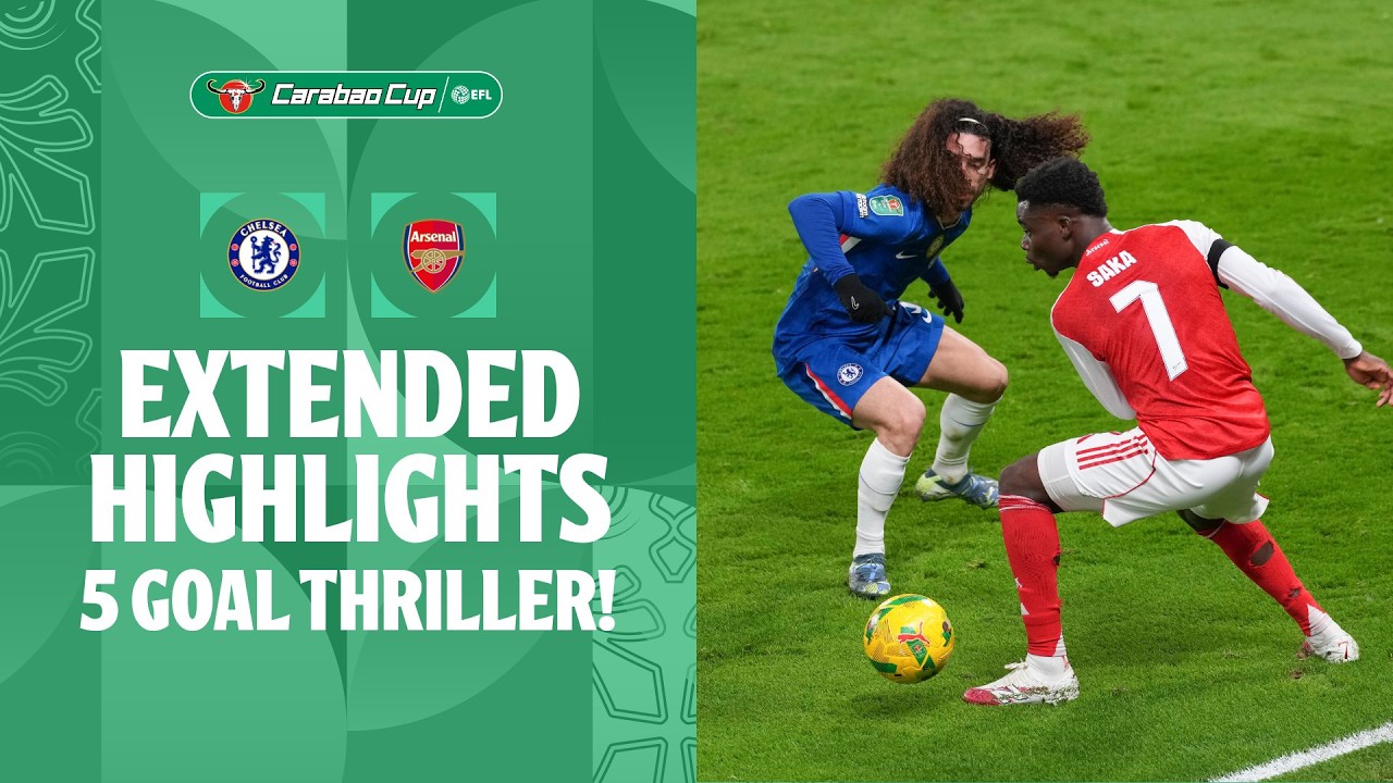 5 Chelsea vs Arsenal: 5-Goal Thriller Highlights ⚽
