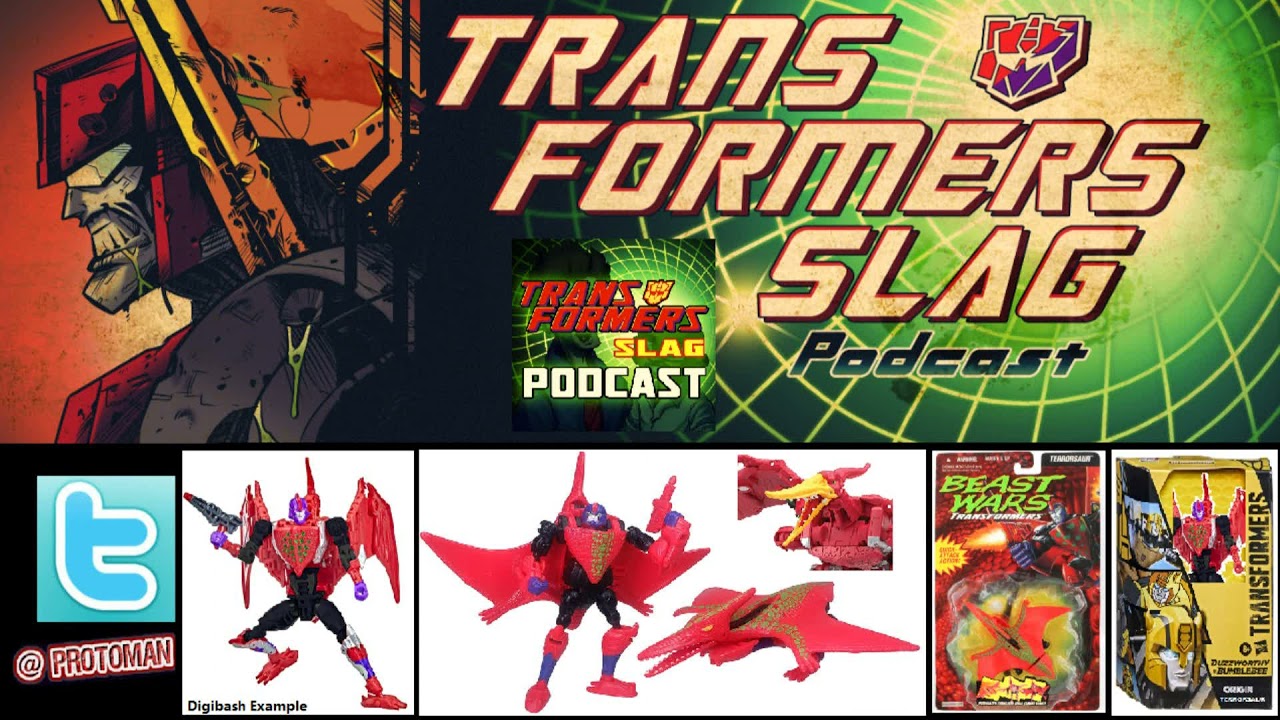 Transformers Buzzworthy Bumblebee Beast Wars Terrorsaur Toy Deco!?