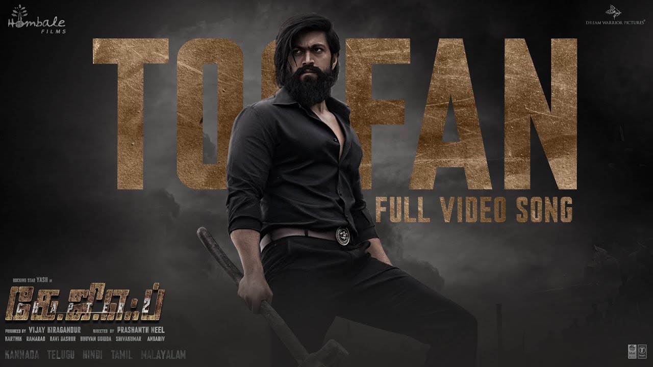 Toofan Song from KGF Chapter 2 Tamil 🎬