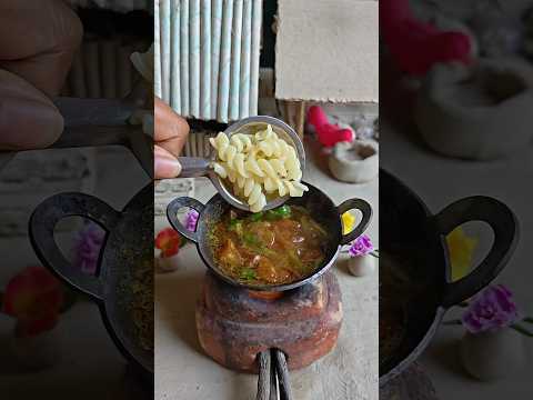 Miniature Pasta Making🍝#shorts#trending#viral#newsong#song#music#love#tamil#tamilsong#bgm#pasta