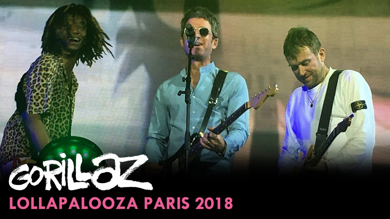 Gorillaz Live at Lollapalooza Paris 2018 🎶