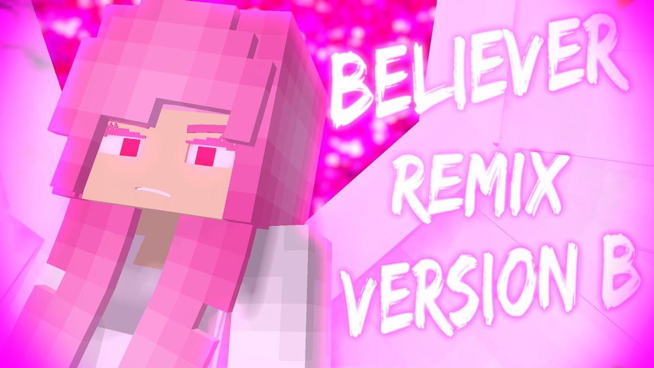 Believer Remix (Romy Wave Cover) 🎶 | Emotional Minecraft Animation & Angela’s Story