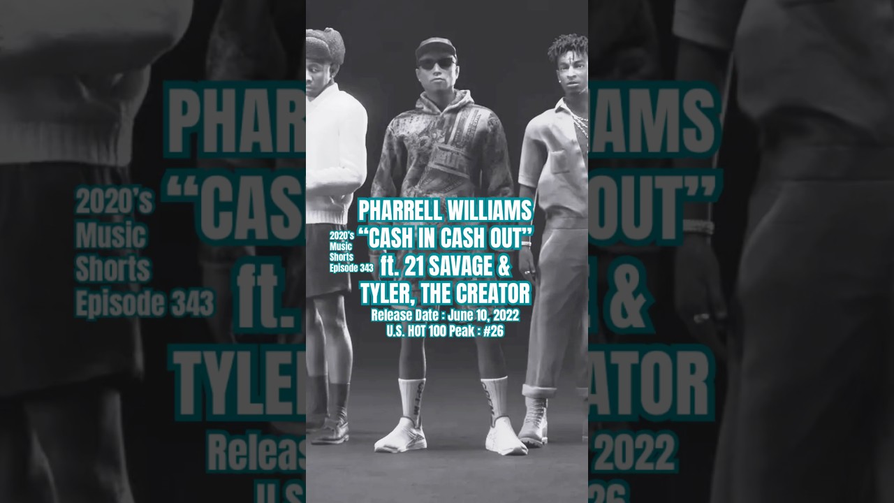 Pharrell, 21 Savage & Tyler The Creator Drop 'Cash In Cash Out' 🎶