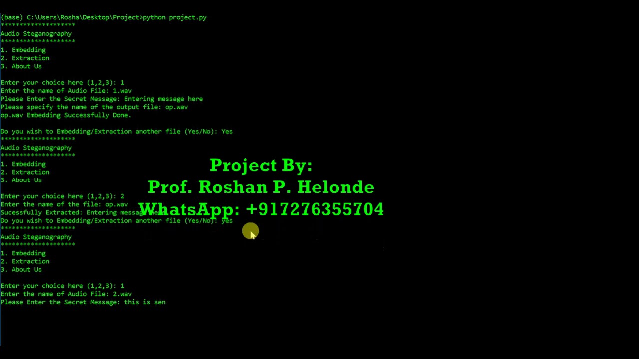 Audio Steganography in Python 🎶