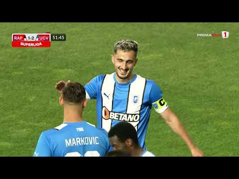 REZUMAT: Rapid - Universitatea Craiova 2-3. Thriller în Giuleşti, cu victorie oltenească