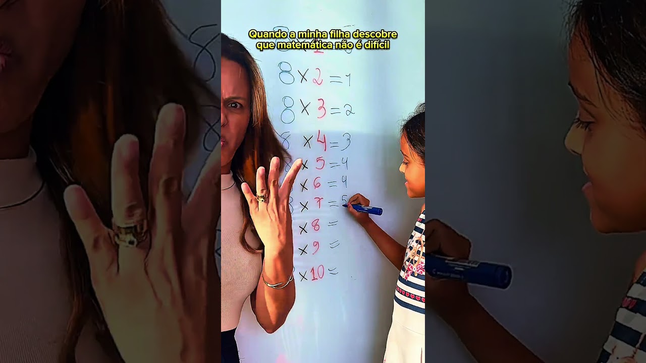 Minha Mãe Descobre que Matemática Não é Difícil! 🤯
