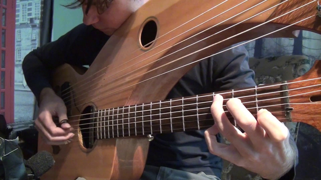 Greensleeves on Harp Guitar by Jamie Dupuis 🎶