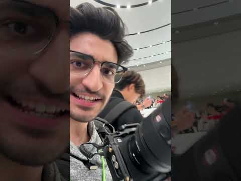 @mkbhd's Camera is crazy! iPhone 15 Launch #shorts