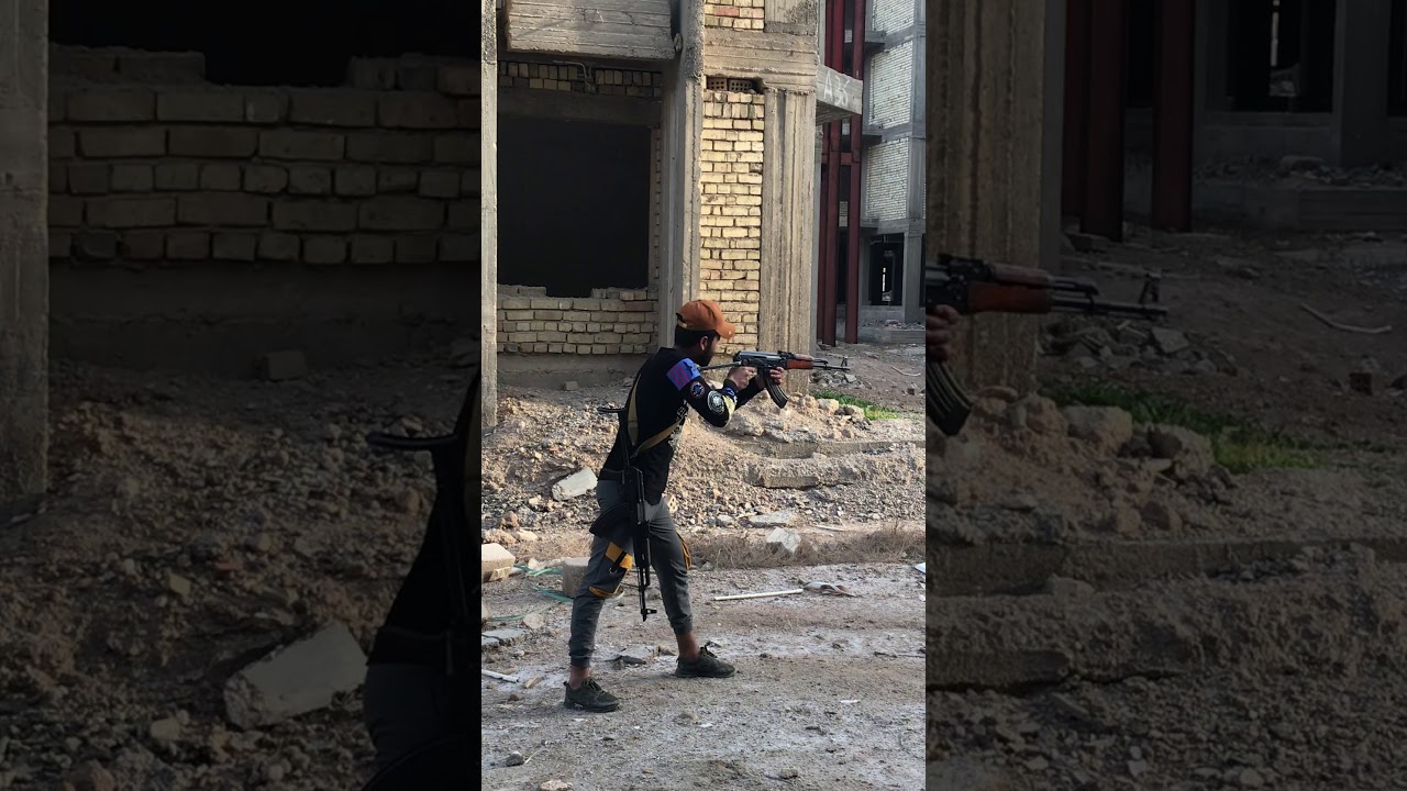 رمي بندقية صينية مع ضيفي 🐶