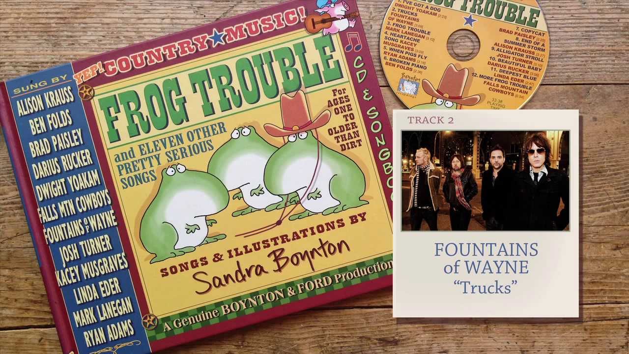Fountains of Wayne - Trucks 🎶 Listen to the Fun Song from Sandra Boynton's Frog Trouble