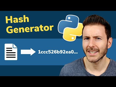 Hashing Files in Python | Hash Generator Using Hashlib (md5, sha256, etc)