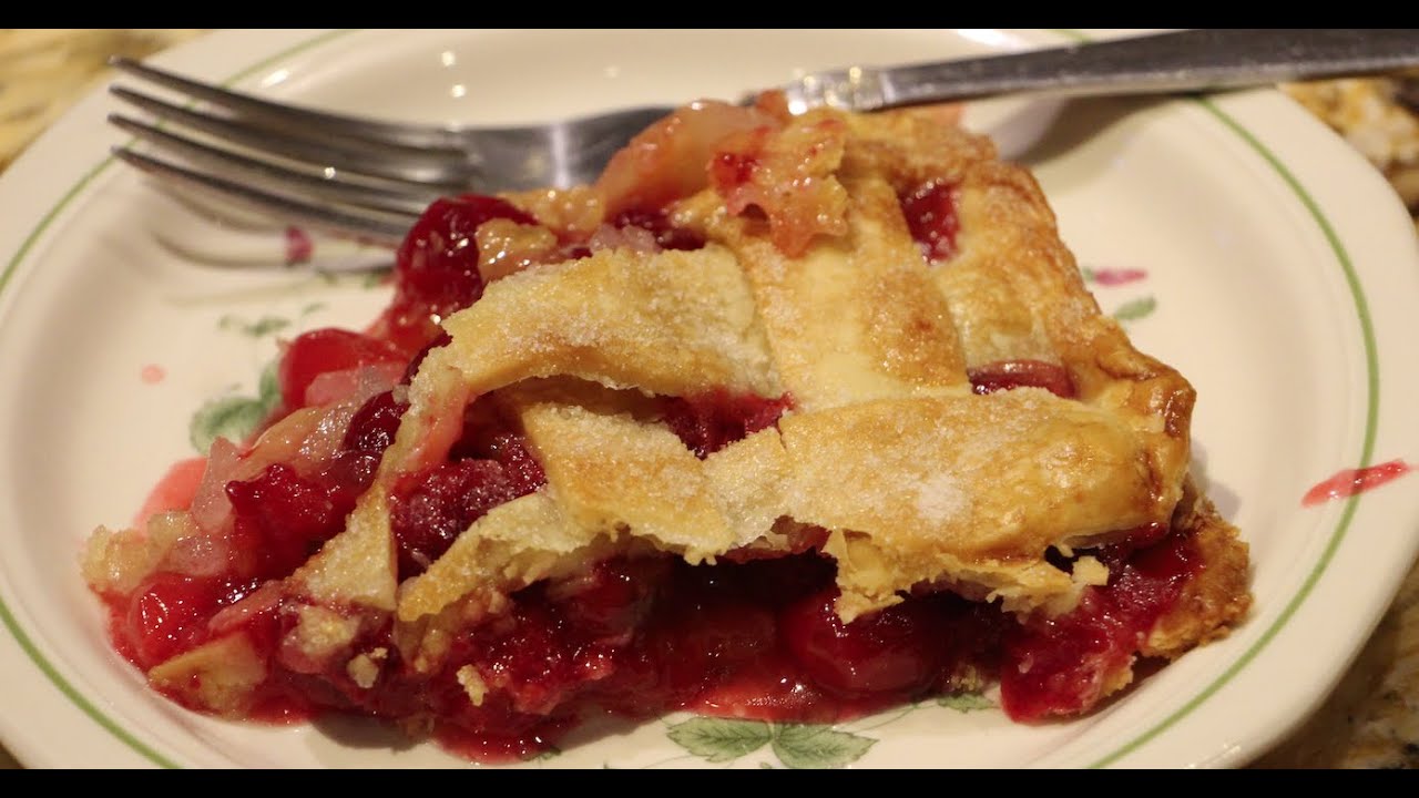 World's Best Cranberry Pie Recipe 🎄