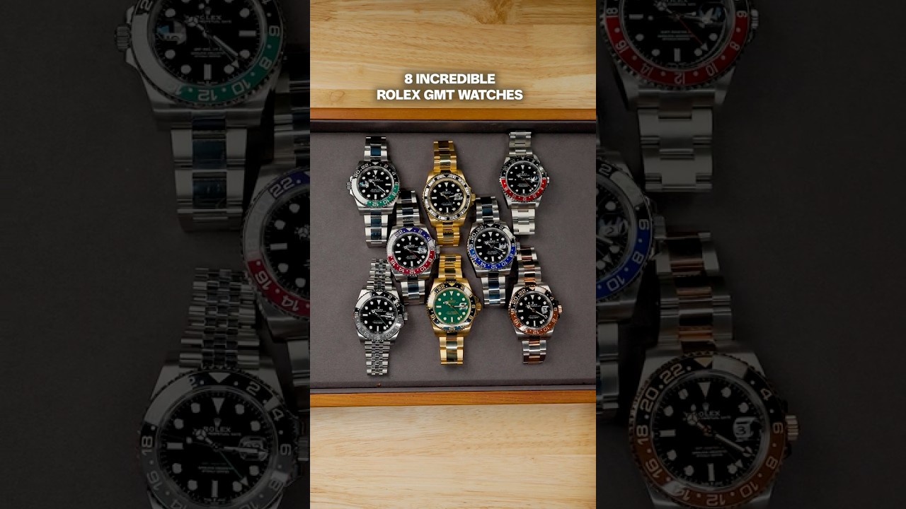 8 Top 8 Rolex GMT-Master II Watches 🌍