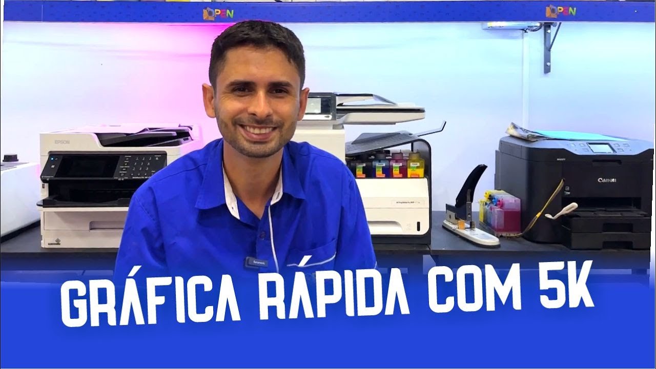 Como Montar uma Gráfica Rápida com Menos de R$5.000 💡