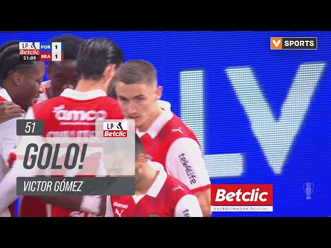 Golo Victor Gómez: FC Porto 1-(1) Braga (Liga 25/26 #10)