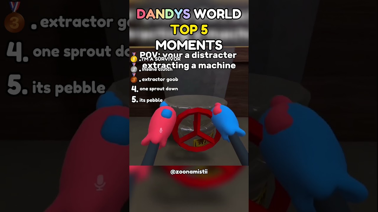 Top 5 Dandy’s World Moments #10 🎮