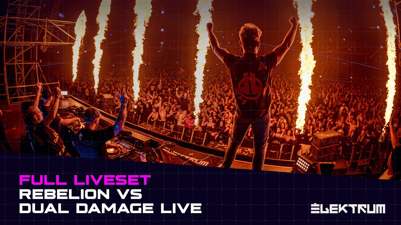 Rebelion vs Dual Damage Live Performance at Elektrum Festival 2024