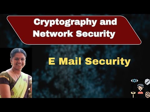 E Mail Security in Cryptography and Network Security #emailsecurity #cse #networksecurity #btech