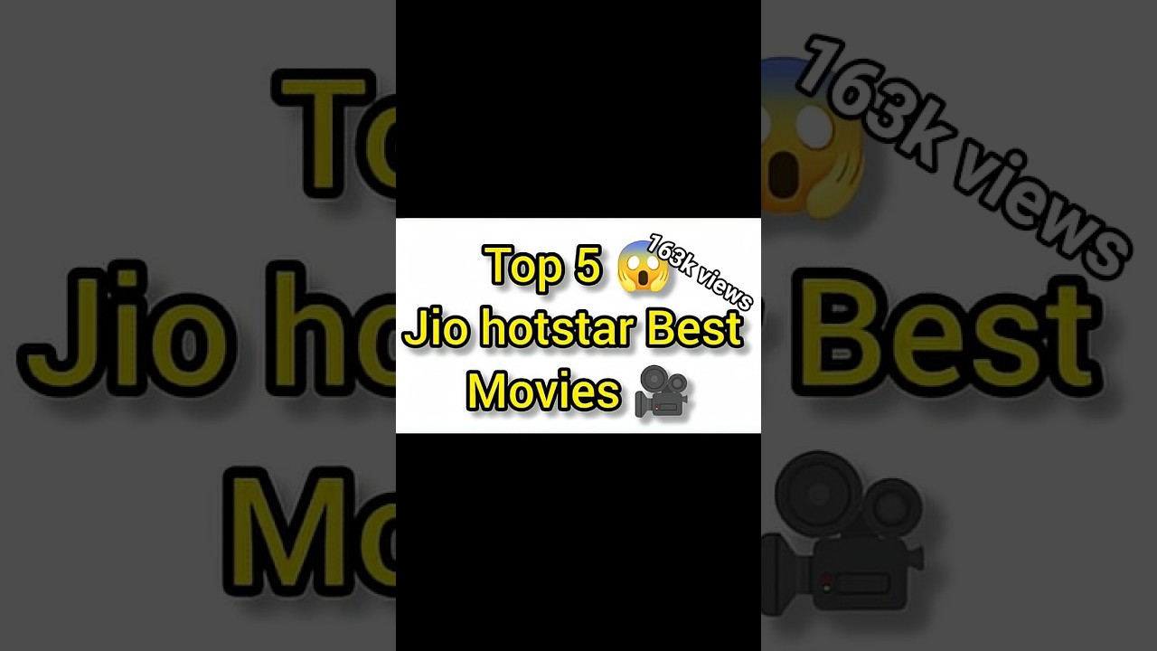 Top 5 Best Jio Hotstar Movies