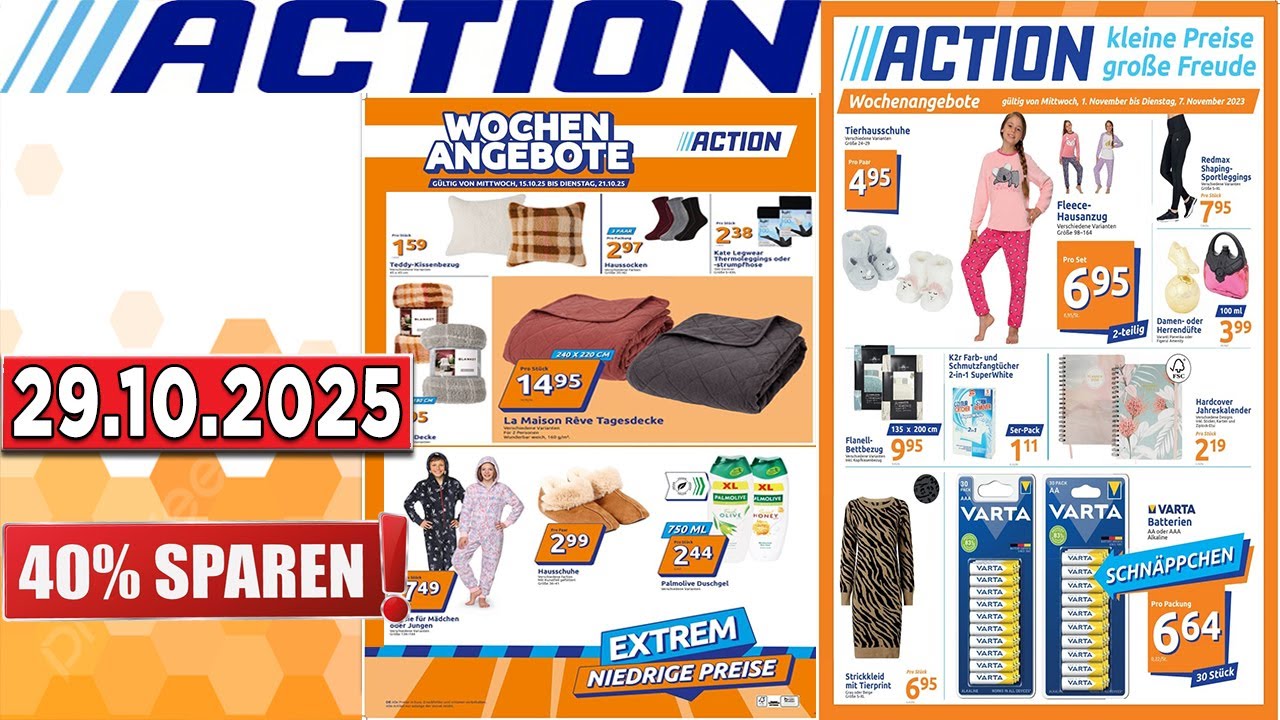 Diese Woche: Top-Angebote bei ACTION – Gültig ab 29.10.2025 🛍️