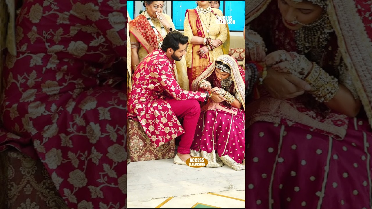Saru |Ved Aur Saru Ne Kiye Apne Rasam Puri |On Location |BTS Video #shadi #shortvideo #short