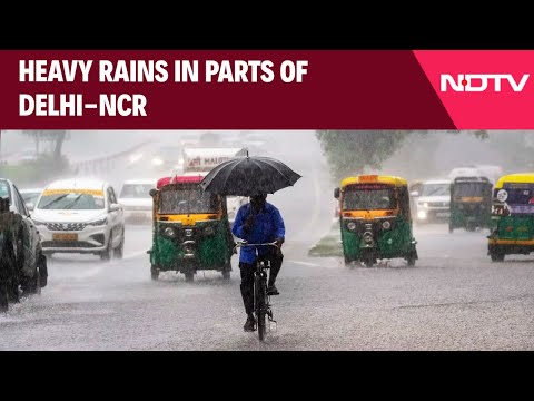 Delhi Rain Today | Delhi Weather: Rain Lashes Parts Of National Capital