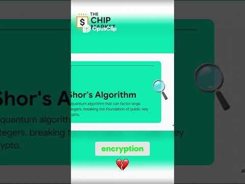 “The Quantum Threat: Why RSA & ECC Are At Risk ⚠️ #Quantum #investors #stockmarket