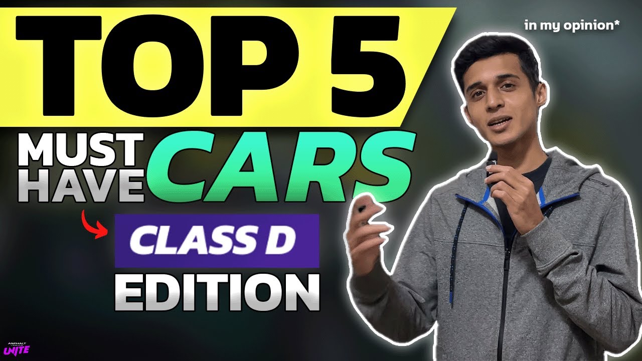 TOP 5- Top 5 Must-Have Cars in Asphalt Legends 🚗