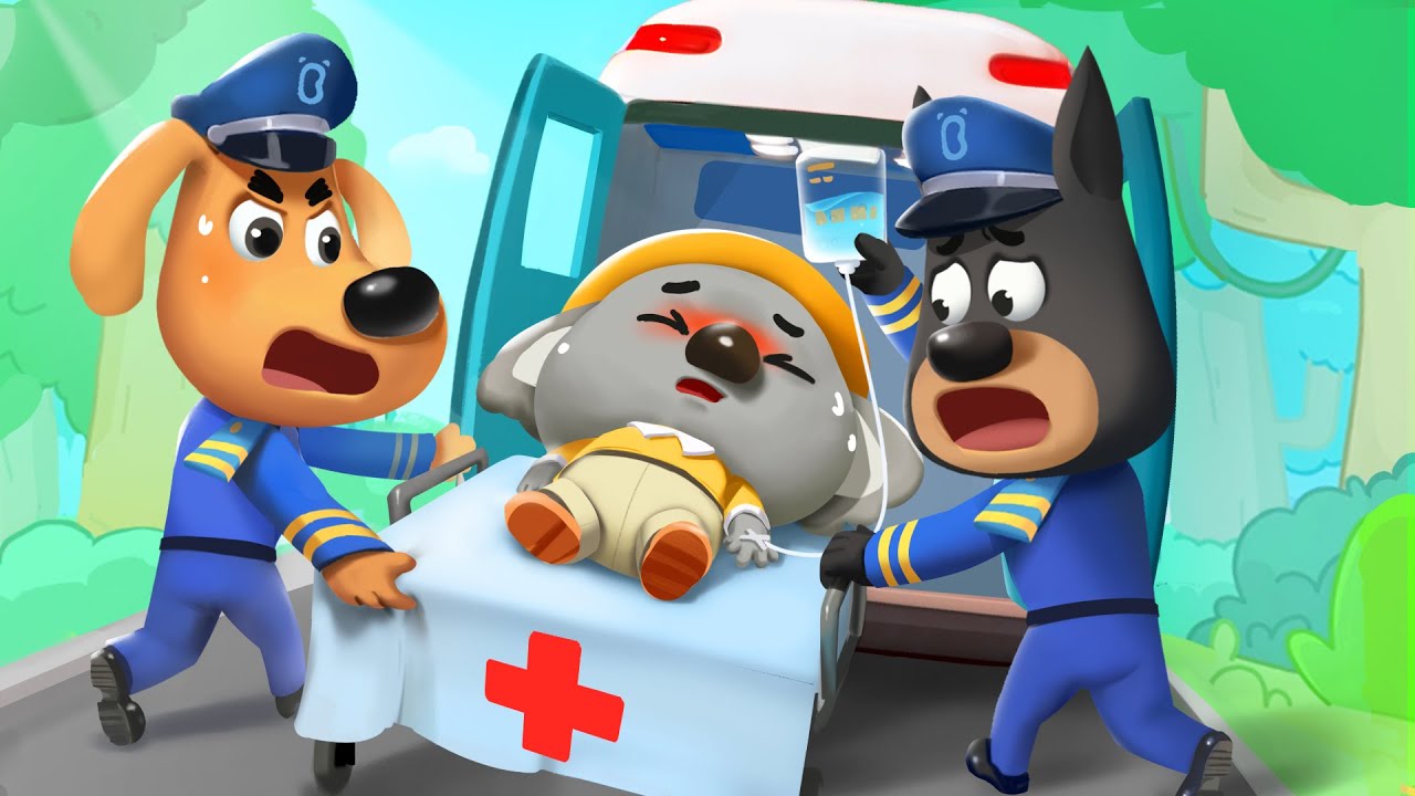 Exciting Police Adventures & Super Ambulance | Kids Cartoon with Sheriff Labrador 🚓