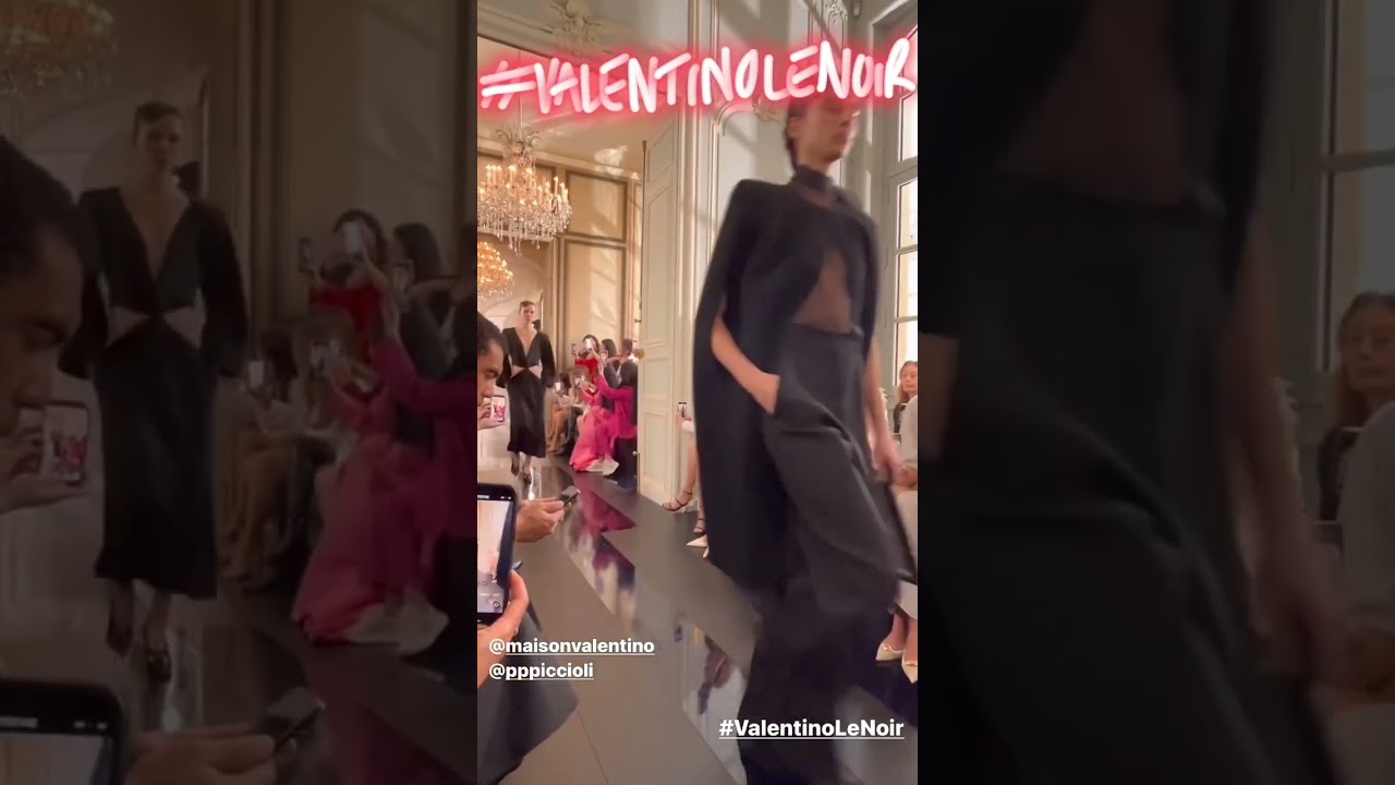 Valentino Shines at Paris Fashion Week 2024 ✨