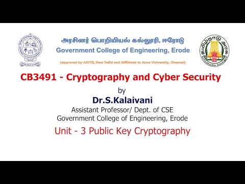 CCS | Unit-3 | Lec-06 | Primality Testing