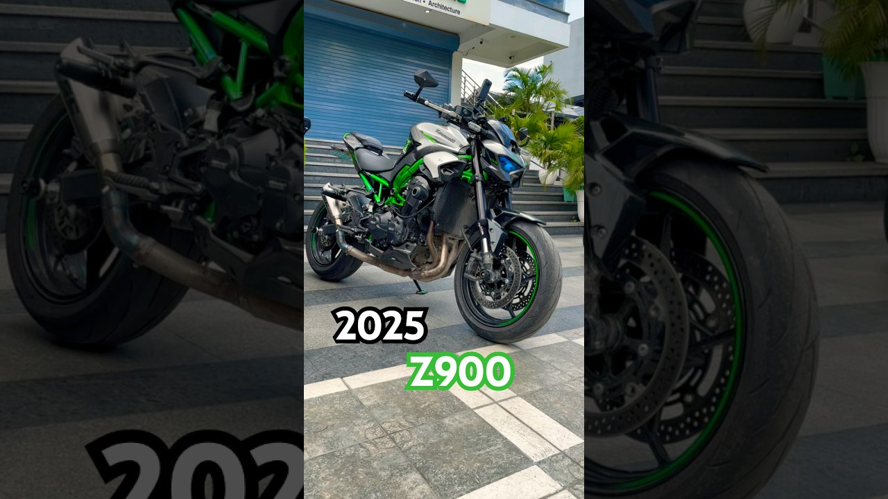 The all new Kawasaki Z900 2025 #shortsfeed #shortsviral #z900 #shortsvideo #short #z900 #shorts