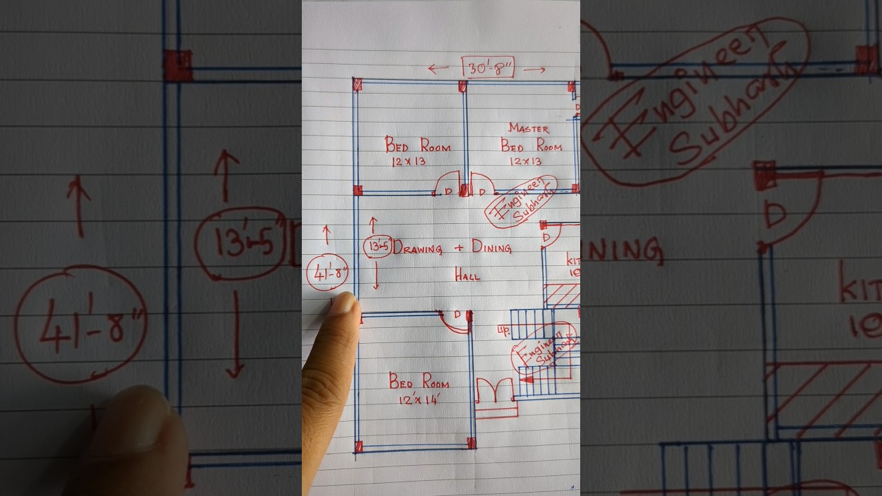 Modern 3-Bedroom House Plan 🏡