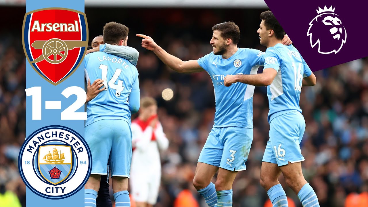City Edges Arsenal 2-1 with Late Rodri Goal ⚽