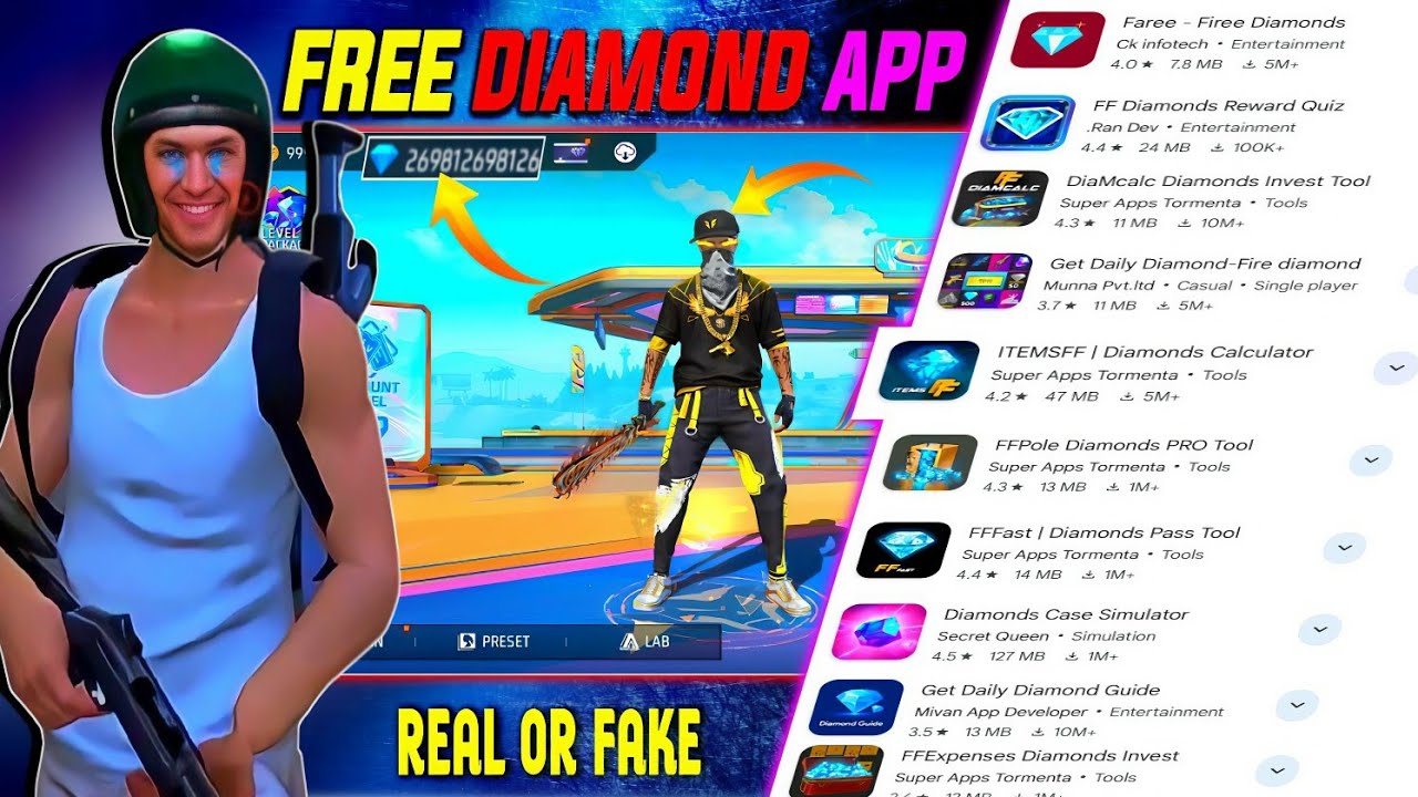 Free Fire Free Diamond App Test: Real or Fake? ๐
