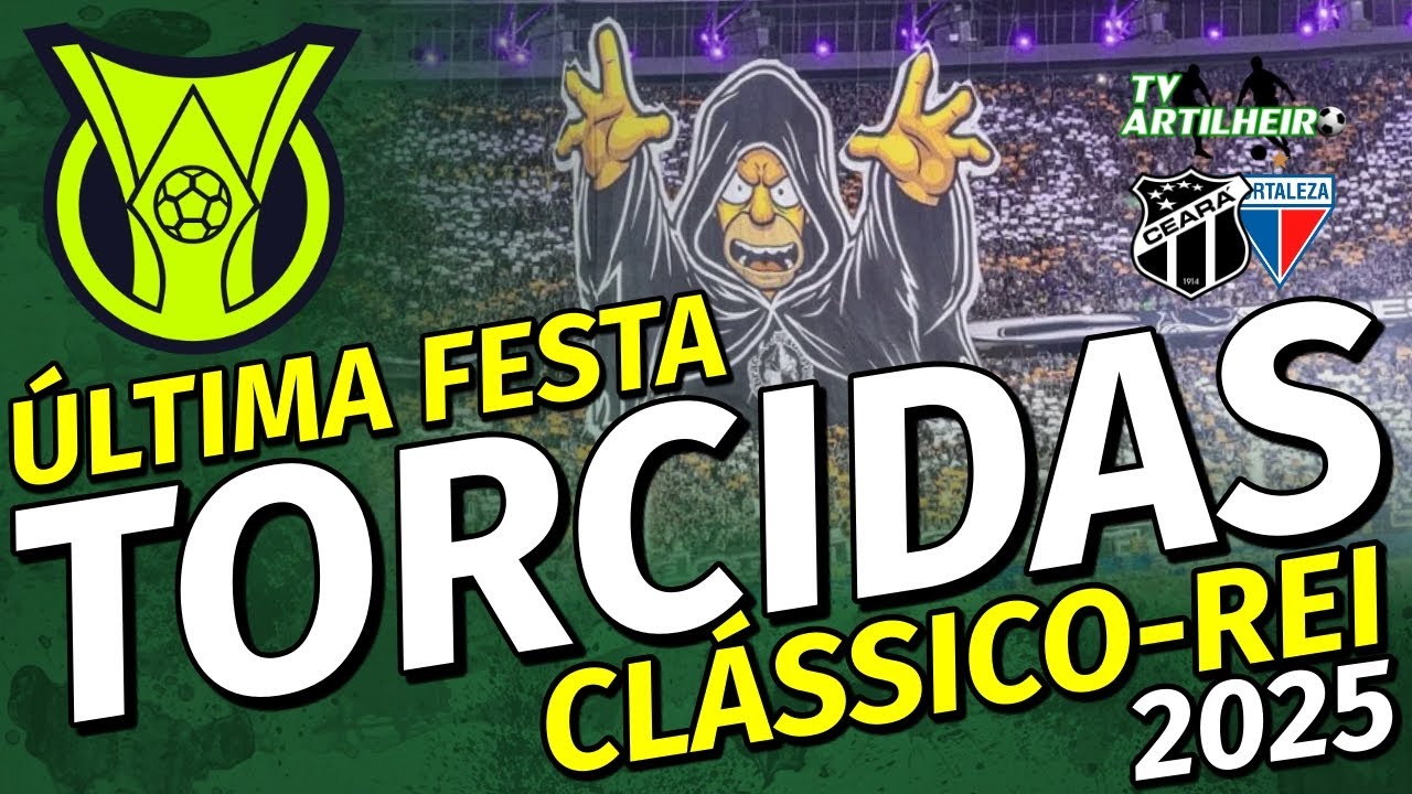 Festa das Torcidas no Clássico-Rei 2025! | Ceará 1x1 Fortaleza