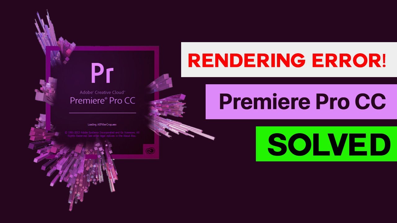 Fix Adobe Premiere Pro Export Error 🚀