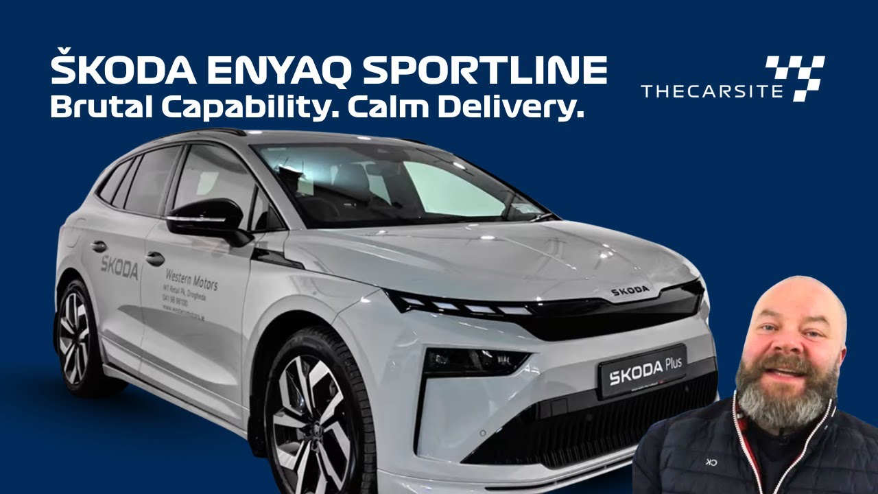 Škoda Enyaq Sportline 2025: Big Range & Comfort 🚗